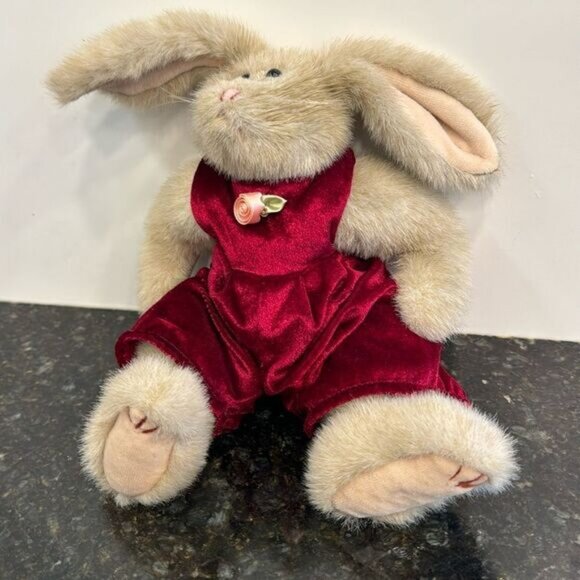Other - Ty Beanie Baby Attic Treasures Sidney Bunny Rabbit Jointed 1993 Plush 14”